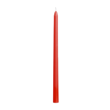 Lot de 2 Bougies Flambeaux Rouges 30 cm – Décoration Halloween