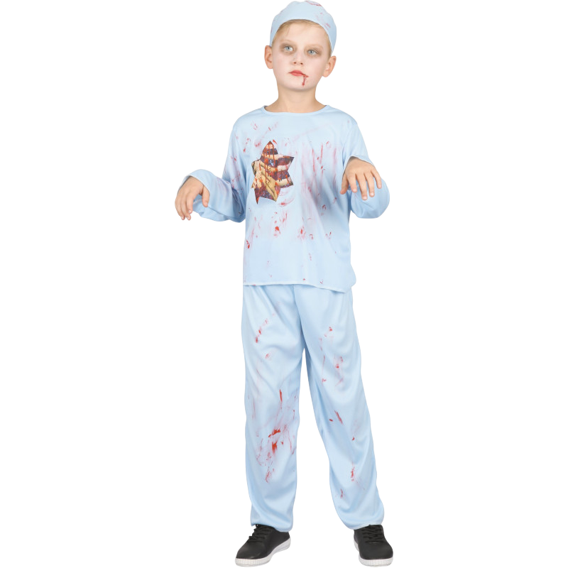 Déguisement Docteur Zombie Ensanglanté Enfant 4-6 Ans – Halloween