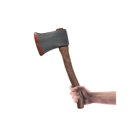 Hache Ensanglantée 38 cm – Accessoire Déguisement Halloween