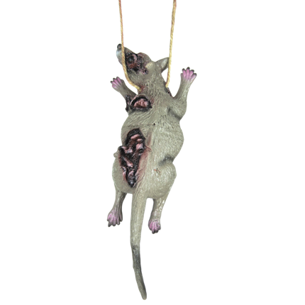 Collier Rat Enragé – Accessoire Halloween