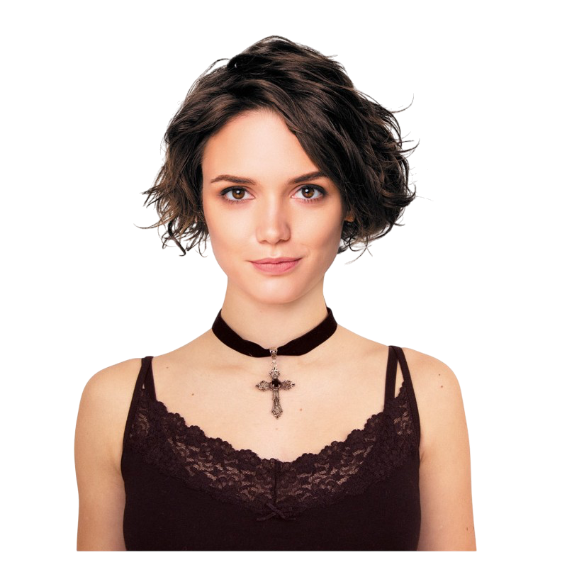 Collier Croix Gothique – Bijou Halloween