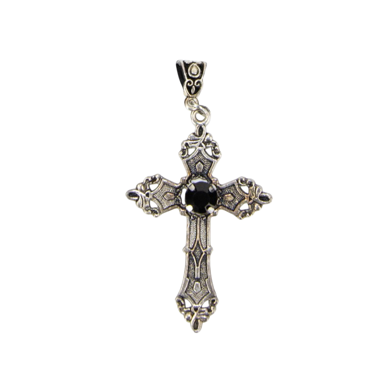 Collier Croix Gothique – Bijou Halloween