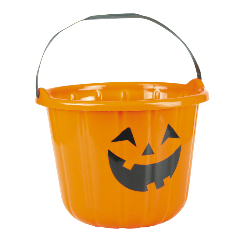 Seau Citrouille XL – Panier à Bonbons Halloween