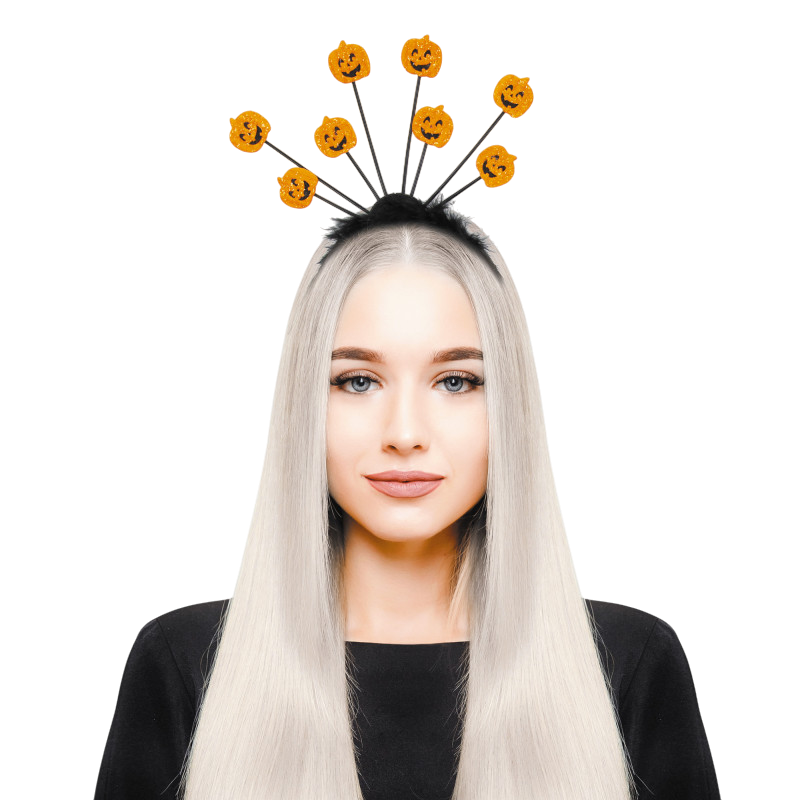 Serre-Tête 8 Citrouilles – Accessoire Halloween