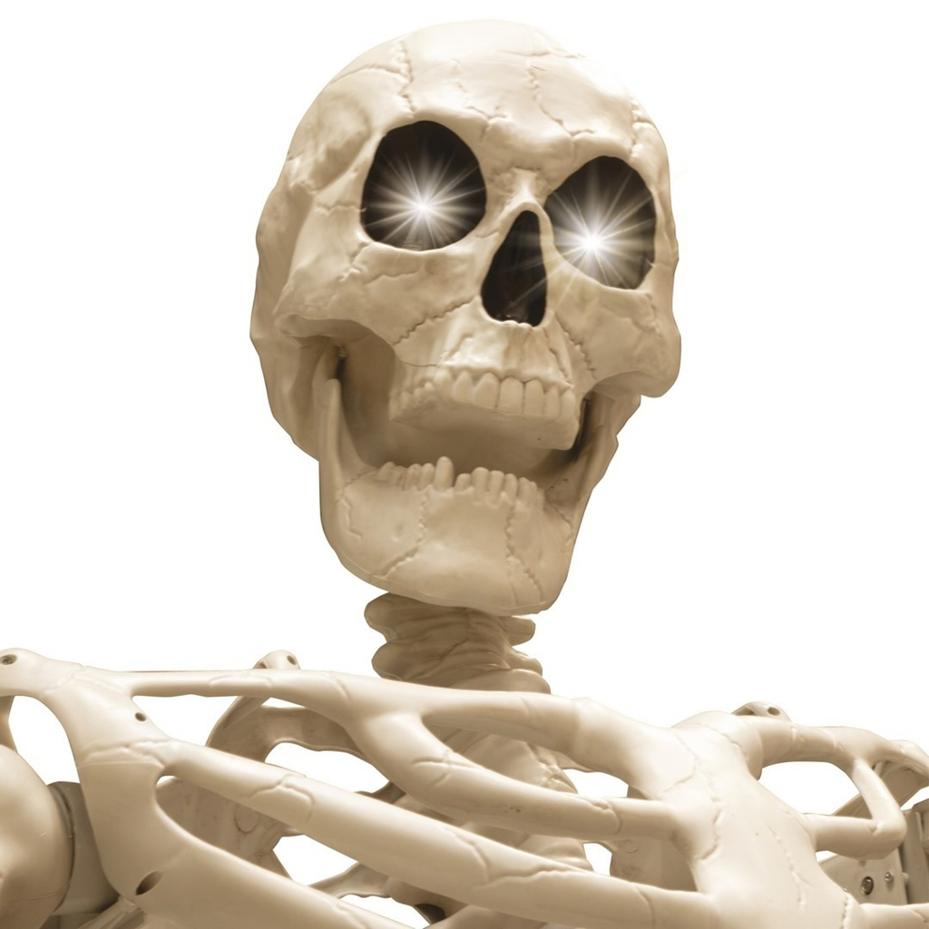 Squelette Géant Lumineux 3,18 m – Décoration Halloween XXL