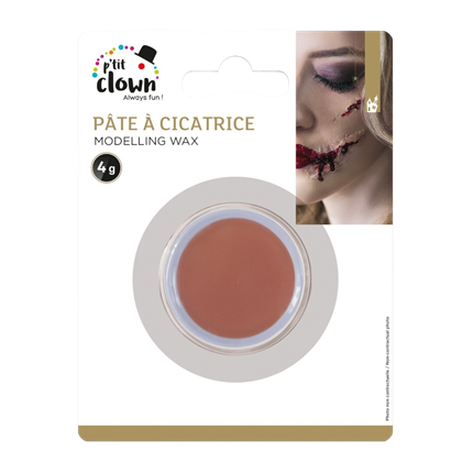 Pâte à Cicatrice 4 g – Maquillage Effets Spéciaux Halloween