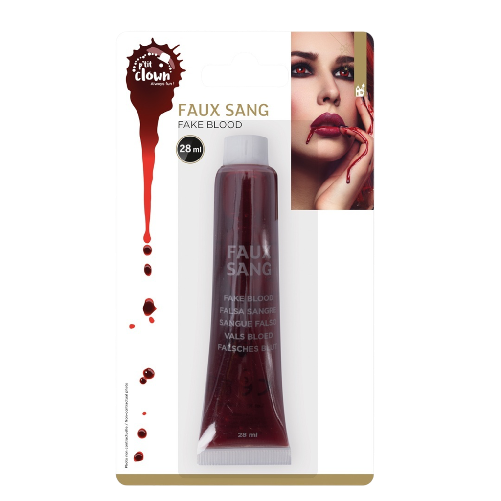Faux Sang en Gel 28,3 ml – Maquillage Halloween