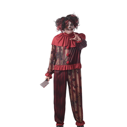 Déguisement Clown Tueur Diabolique Homme L/XL – Halloween