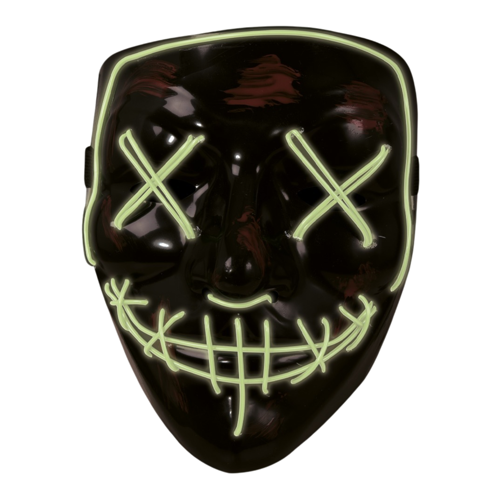Masque LED Visage Sanglant Adulte – Halloween