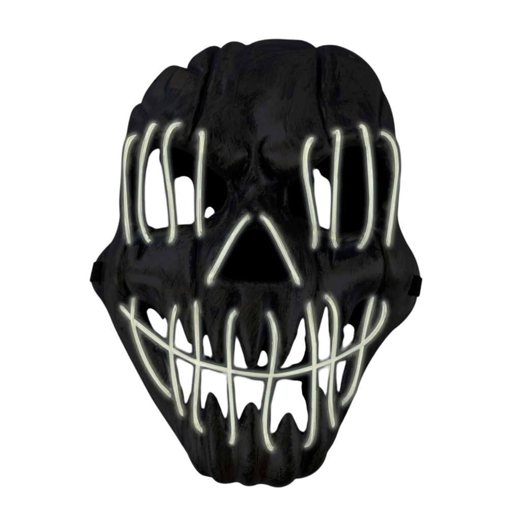 Masque LED Monstre Adulte – Masque Halloween Lumineux