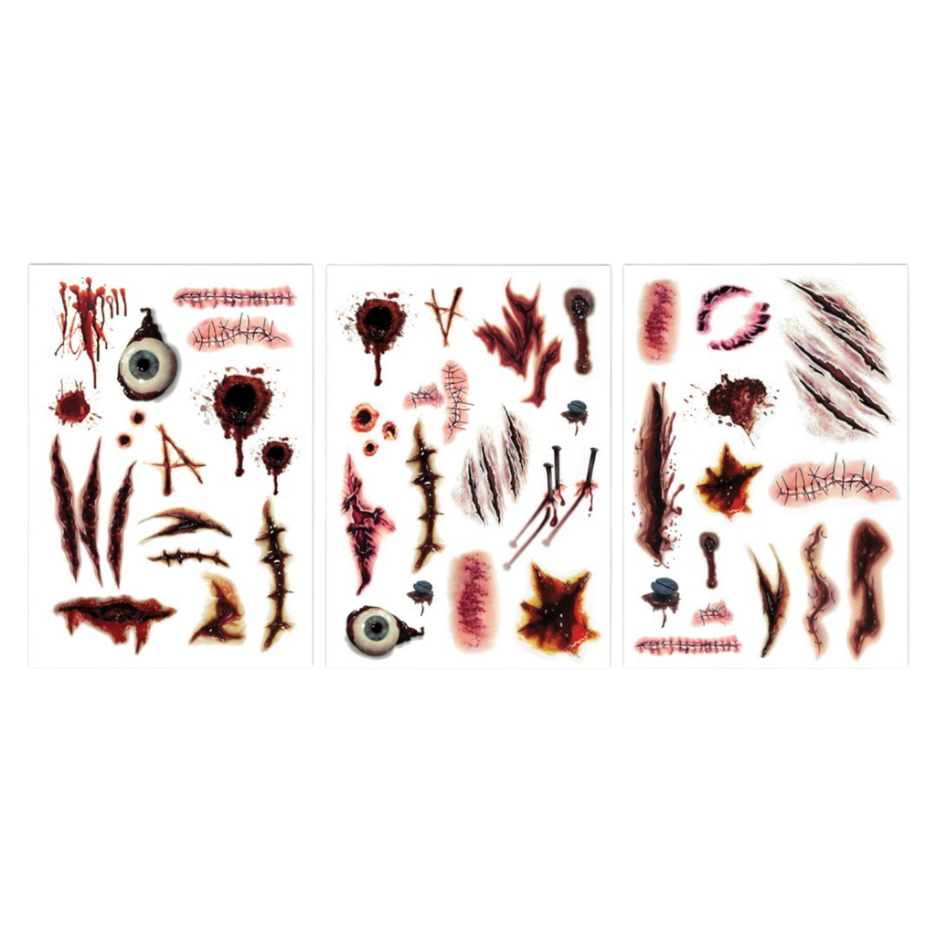 Tatouages Temporaires Cicatrices – Maquillage Halloween