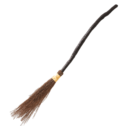 Balai de Sorcier 90 cm – Accessoire Déguisement Halloween