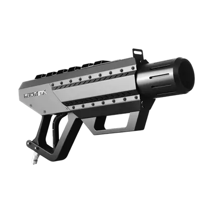 VORTEX LED CO2 GUN - Gun à CO2 avec LED avec raccord &amp; tuyau 3 mètres
