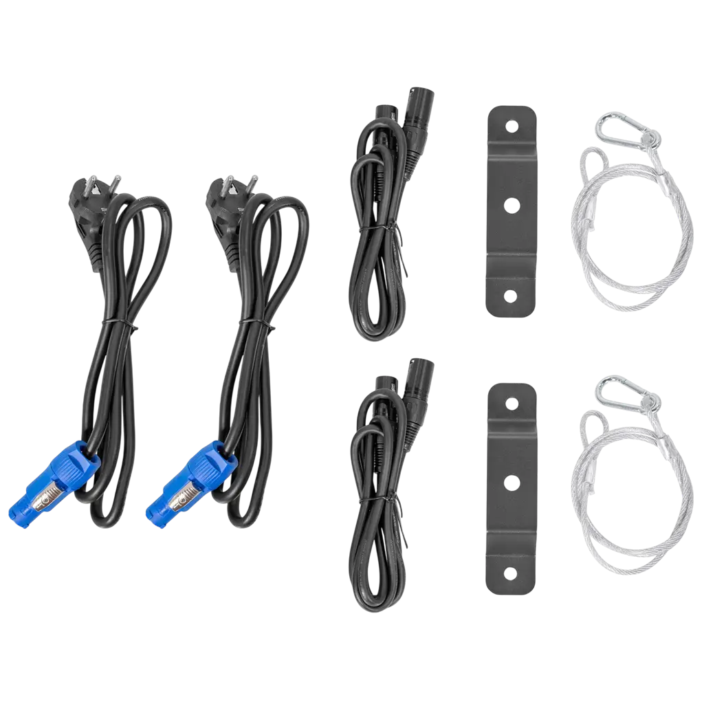 Pack de 2 lyres Beam LED 200 W avec flight case – Mac Mah