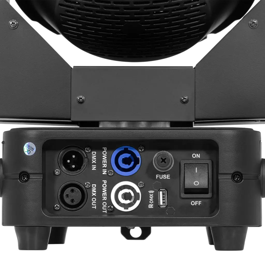 Lyre Wash LED RGBW 19 × 15 W avec zoom motorisé – Mac Mah
