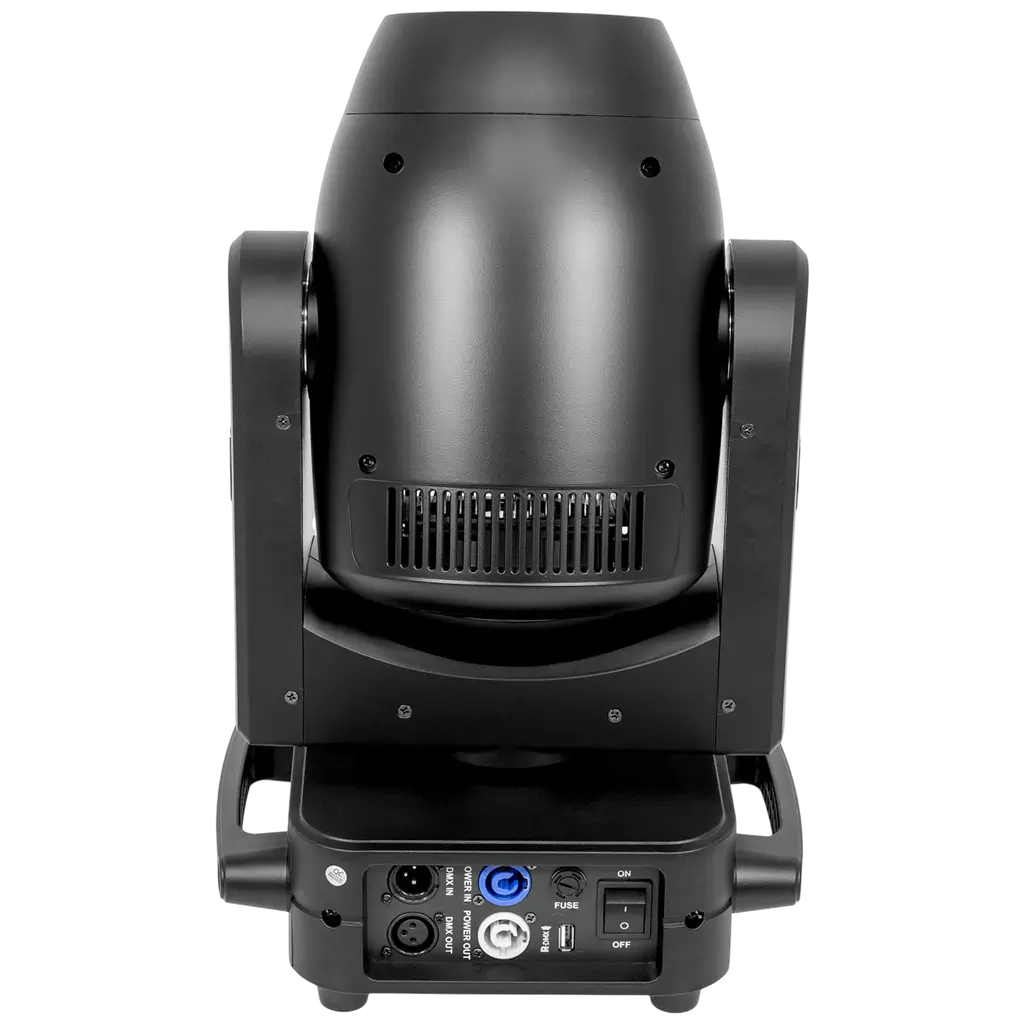 Lyre Spot LED 200 W avec gobos, prisme 6 facettes et focus motorisé – Mac Mah