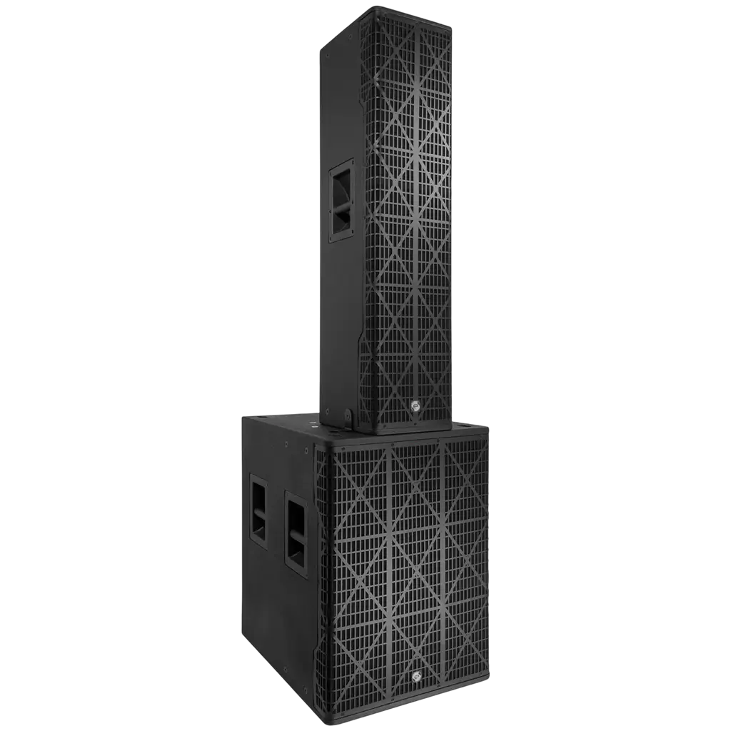 Système colonne actif 3 voies 1700 W RMS avec caisson 18 – Elokance