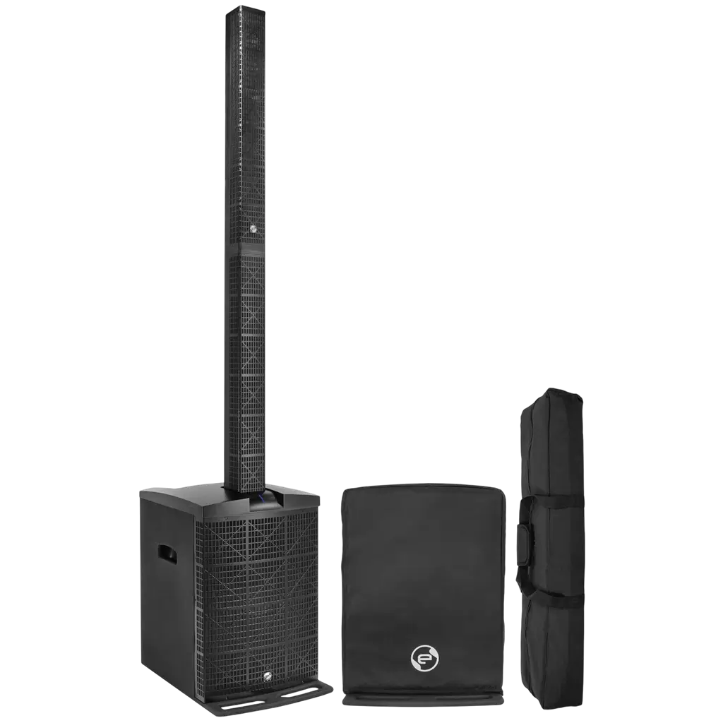 Système colonne actif 3 voies 800 W RMS avec caisson 15 – Elokance