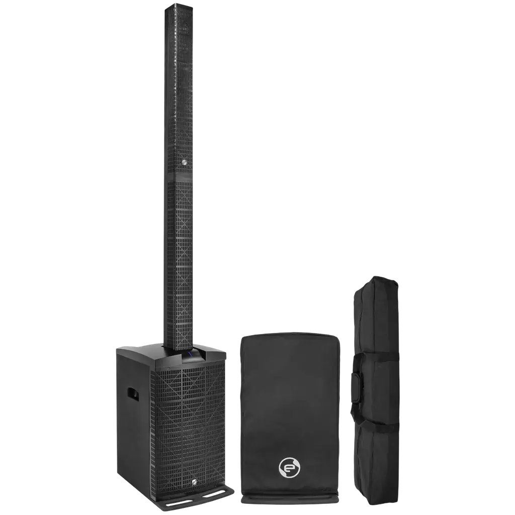 Système colonne actif 3 voies 800 W RMS avec caisson 12 – Elokance