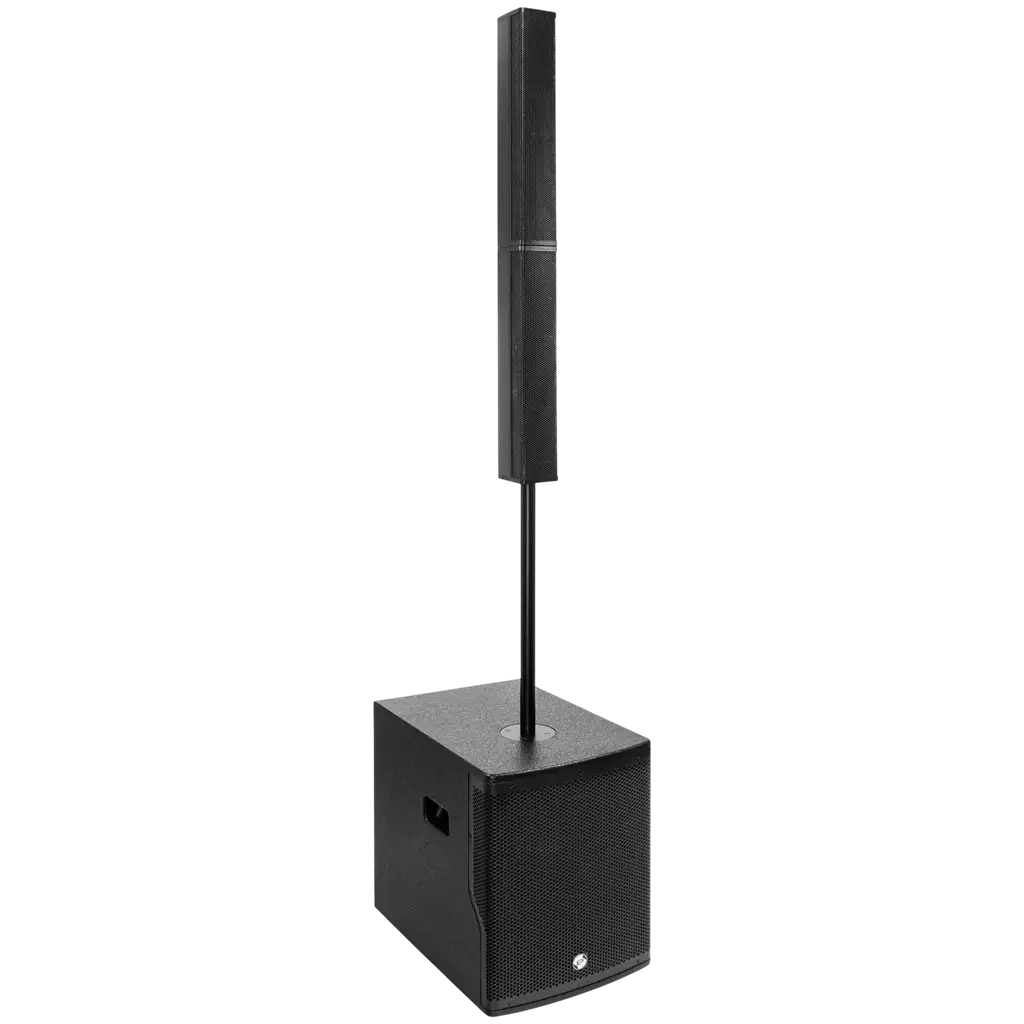Système colonne actif 2 voies 800 W RMS avec caisson 12 – Elokance