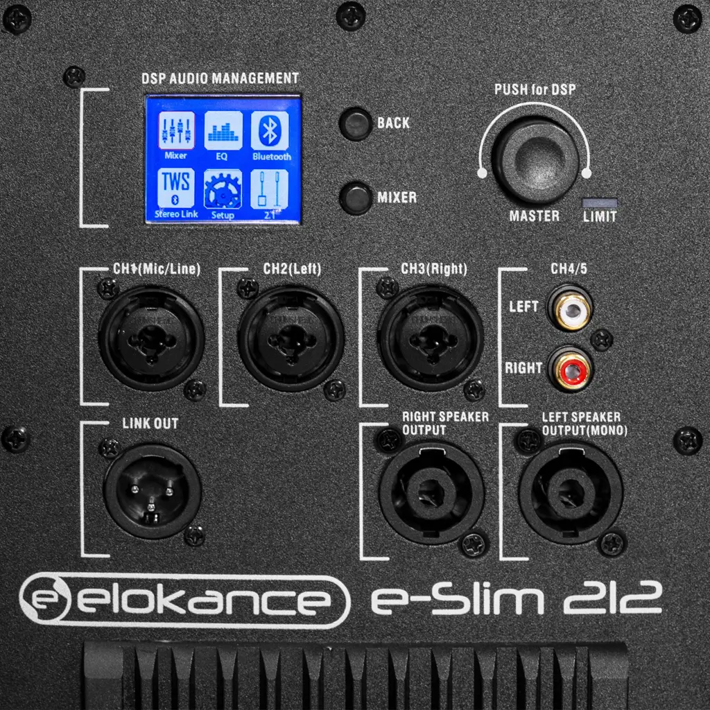 Système colonne actif 2 voies 800 W RMS avec caisson 12 – Elokance