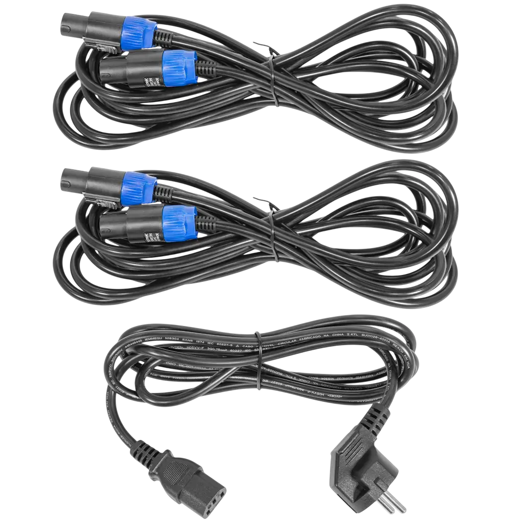 Système de sonorisation triphonique 600 W RMS avec caisson 15 – Mac Mah