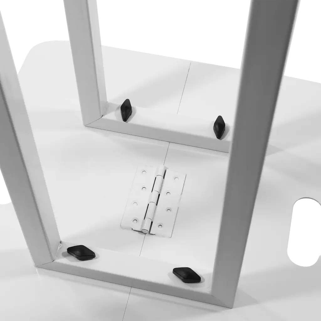 Pack de 2 totems extensibles 106 à 195 cm avec lycras blancs et flight case – Plugger