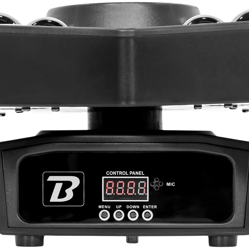 Jeu de lumière LED 3-en-1 Beam, B-Eye et stroboscope – BoomToneDJ