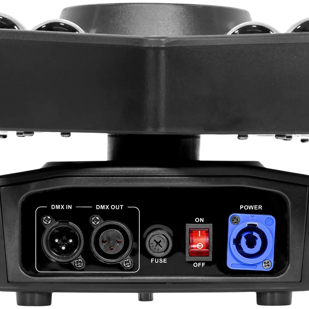 Jeu de lumière LED 3-en-1 Beam, B-Eye et stroboscope – BoomToneDJ
