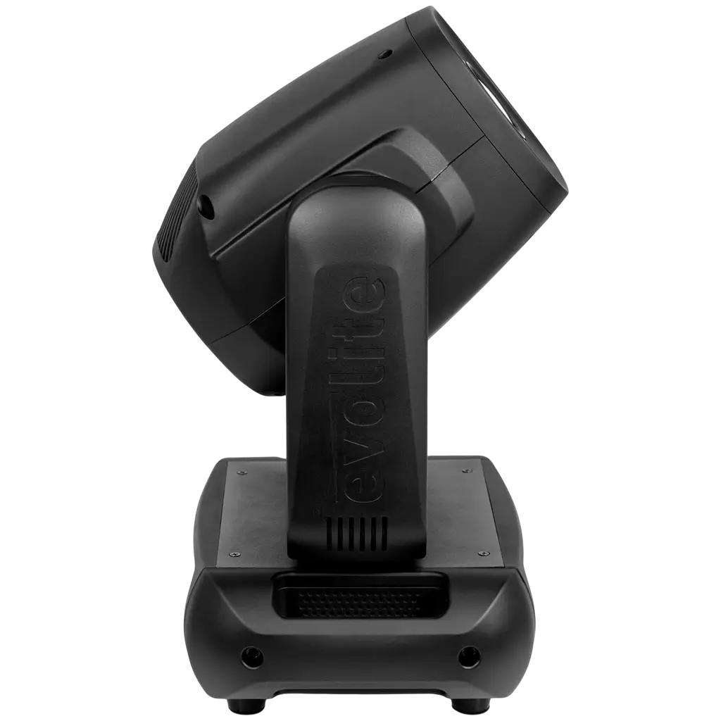 Lyre Spot LED 200 W haute luminosité avec gobos et focus motorisé – Evolite