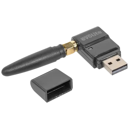 Dongle DMX sans fil USB émetteur/récepteur 2,4 GHz – Evolite
